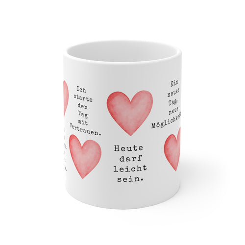Affirmations Tasse / Geschenkidee / Keramiktasse für Mamas