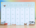 Kinder Wochenplaner Bauernhof