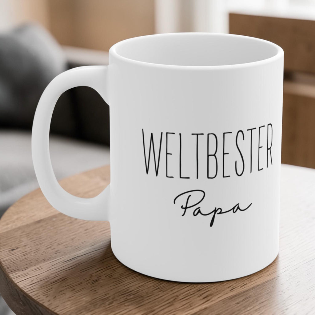 Weltbester Papa Tasse / Vatertagsgeschenk / Geschenk für Väter