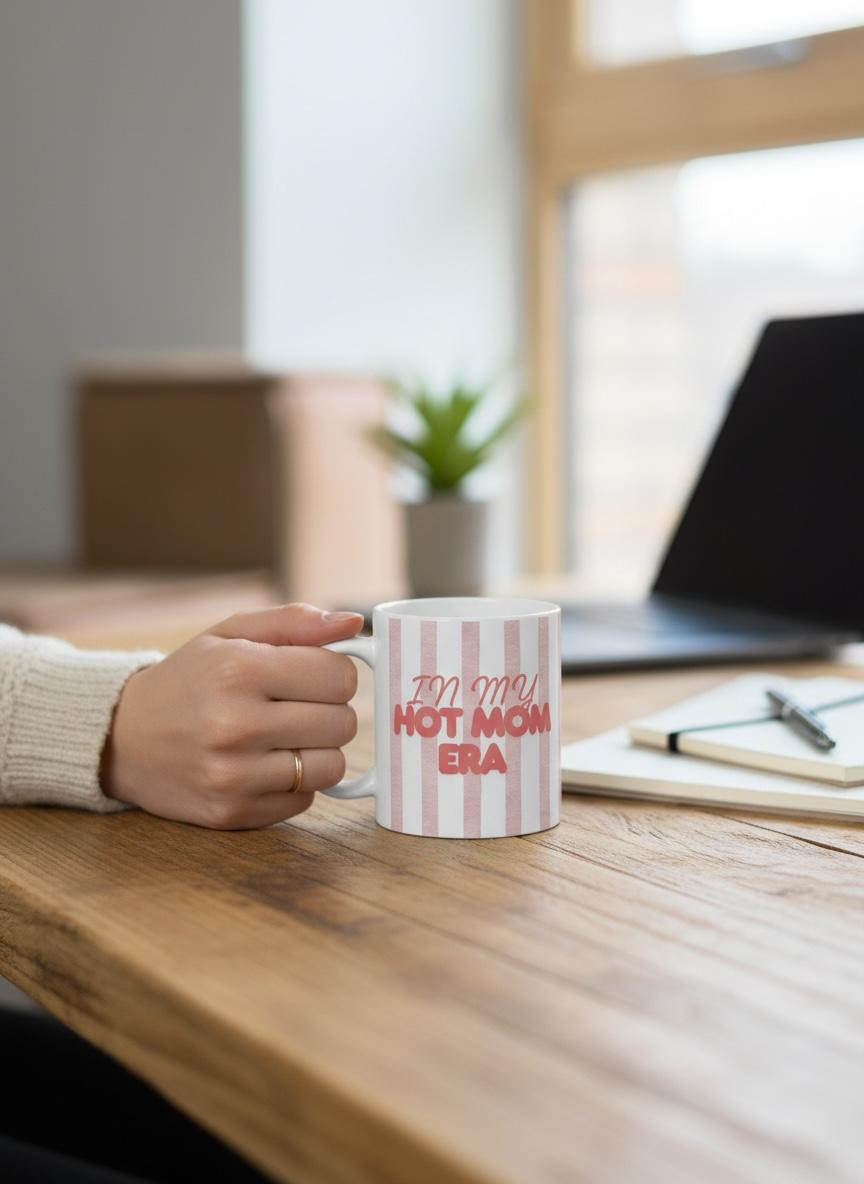 In my Hot Mom Era Tasse | Geschenk für Mamas / Muttertagsgeschenk