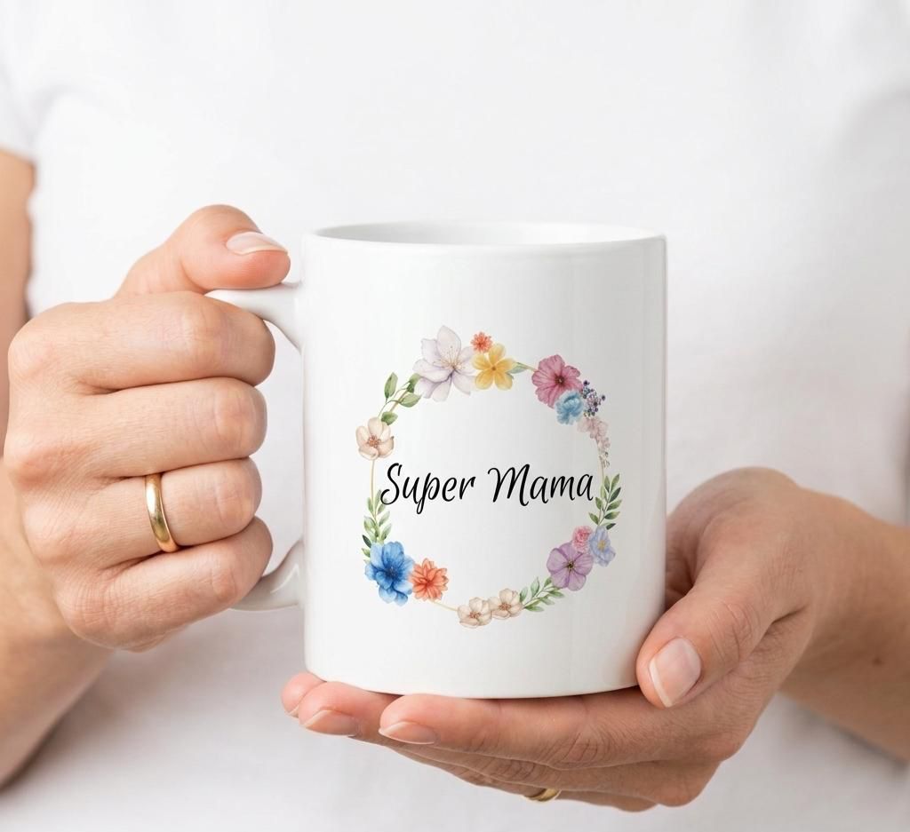 Super Mama Tasse / Mutter Geschenk / Geschenkidee / Muttertagsgeschenk