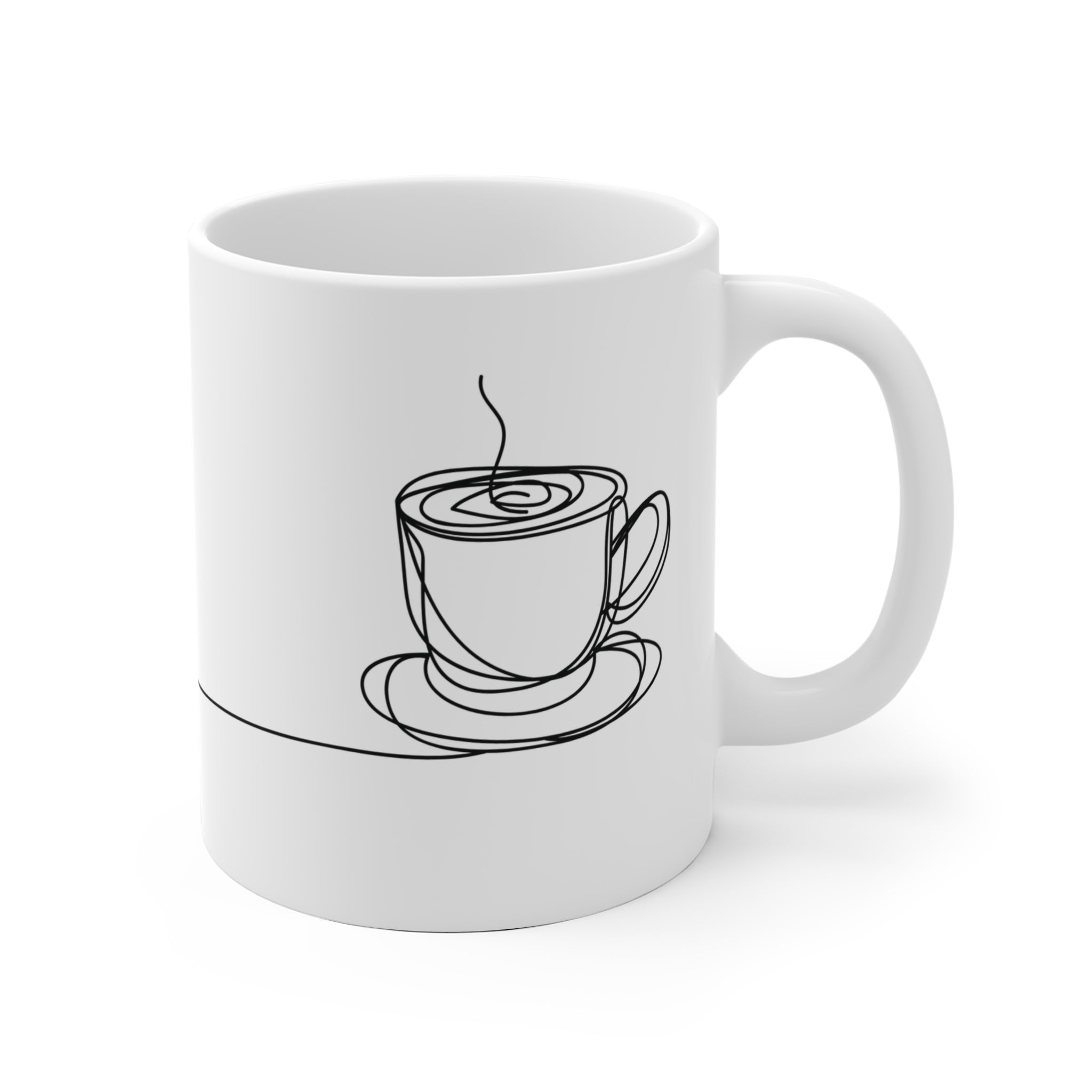 Papa braucht Kaffee Tasse / minimalistisch / Geschenk für Papa